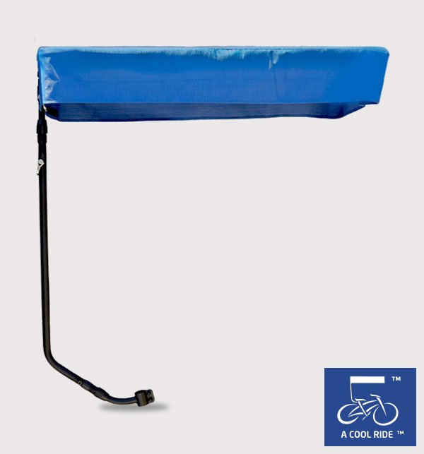 Blue Bicycle Canopy Sunshade